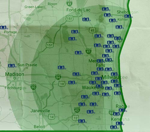 AES Construction Boundary Map