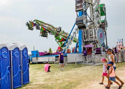 Basic Portable Restrooms at Washington County FairFair